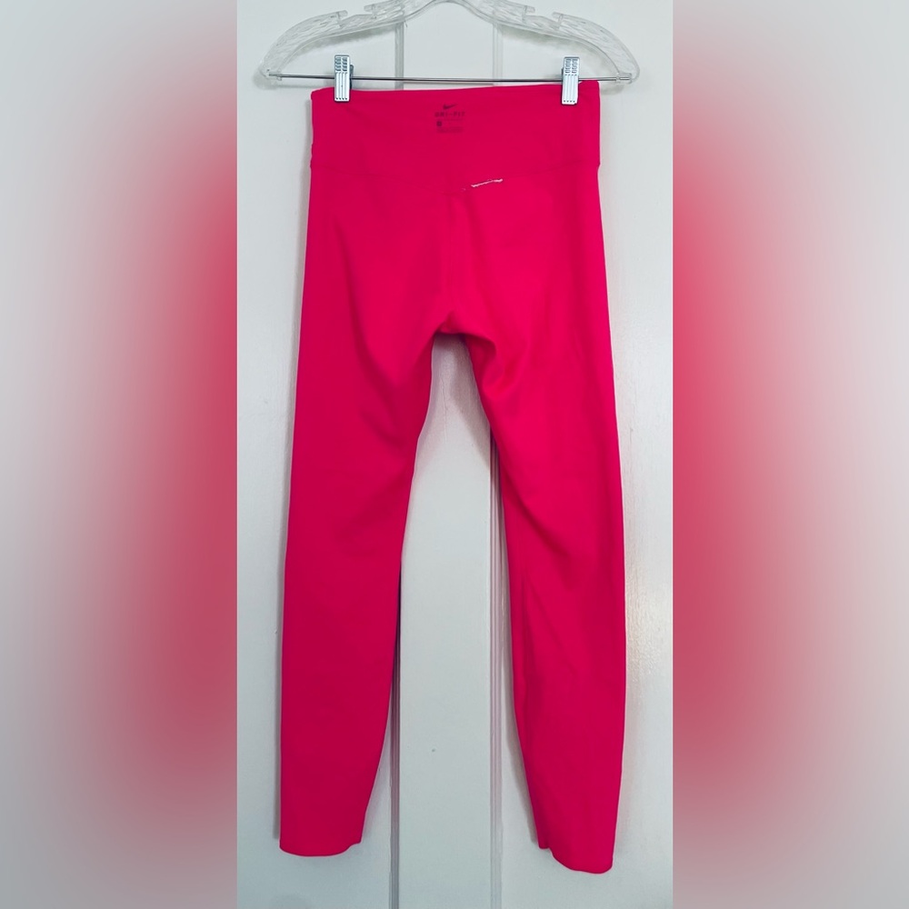 LIKE NEW! NIKE WOMEN’S ONE LUXE MID-RISE LEGGINGS Fitness Activewear Yoga Size M - Picture 7 of 11